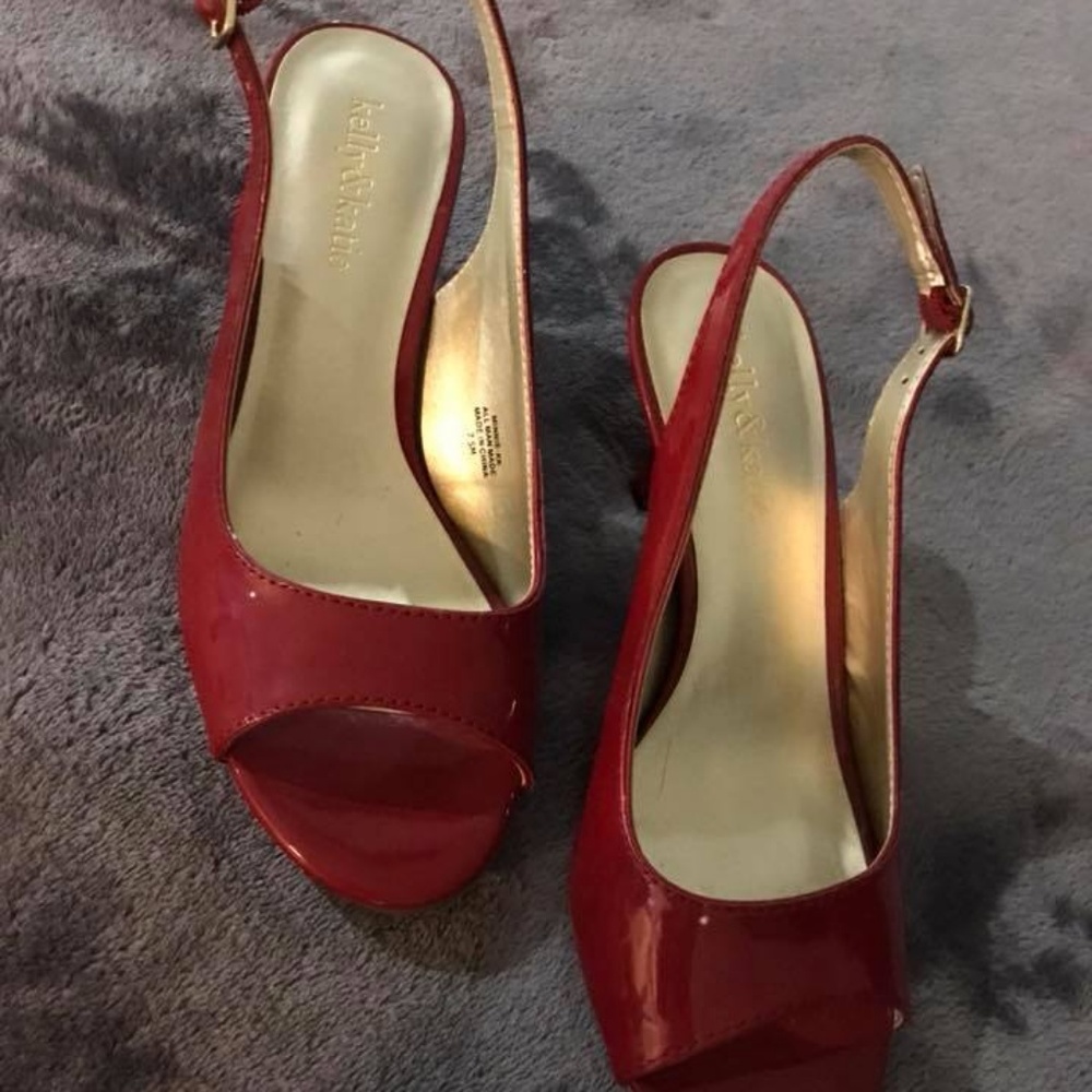Women's Sling Back Heeled Sandals